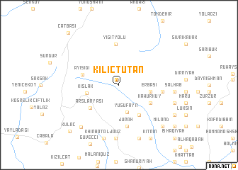 map of Kılıçtutan