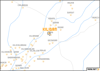 map of Kili Dan