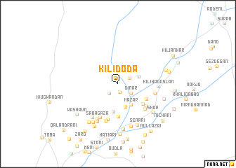 map of Kili Doda