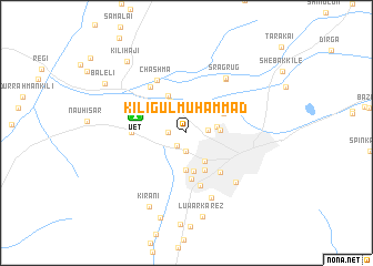 map of Kili Gul Muhammad