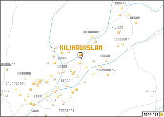 map of Kili Hadi Islām