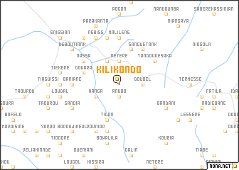 map of Kilikondo