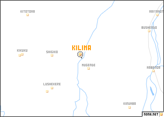 map of Kilima