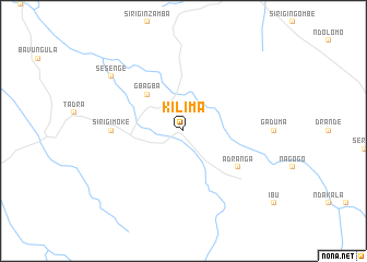 map of Kilima