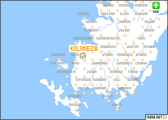 map of Kilimeza