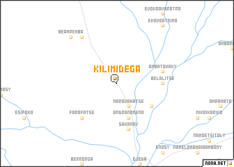 map of Kilimidega