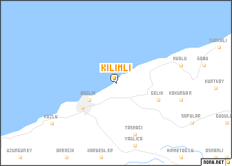map of Kilimli