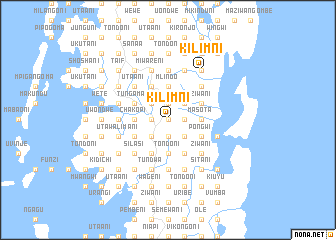 map of Kilimni