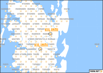 map of Kilimni