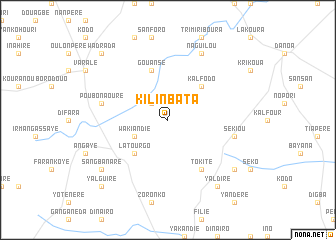 map of Kilinbata