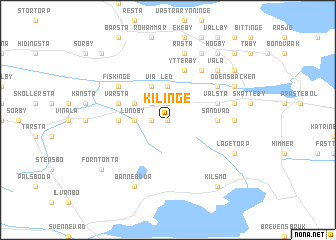 map of Kilinge