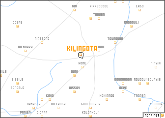 map of Kilingota