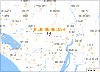 map of Kilinkidinguêya