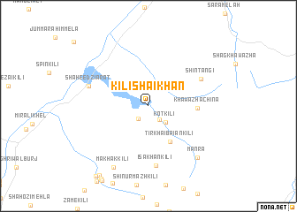 map of Kili Shaikhān