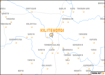 map of Kilitewondi