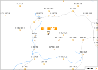 map of Kiliungu