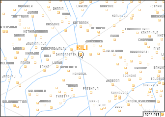 map of Kili