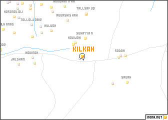 map of Kilkah