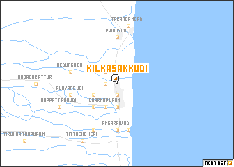 map of Kīl Kāsākkudi