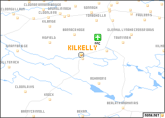 Kilkelly (Ireland) map - nona.net