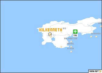 map of Kilkenneth