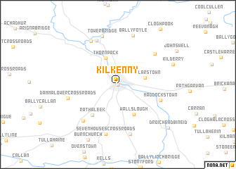map of Kilkenny