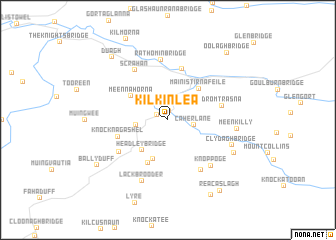 map of Kilkinlea