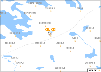 map of Kilkki