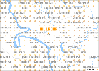 map of Killabāri