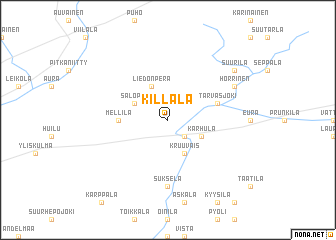 map of Killala