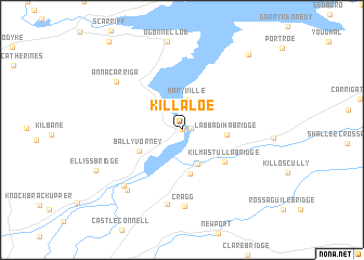 map of Killaloe