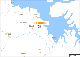 map of Killa Mandi
