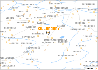 map of Killananny