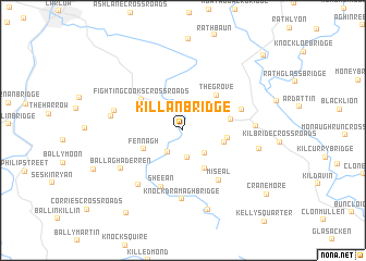 map of Killan Bridge