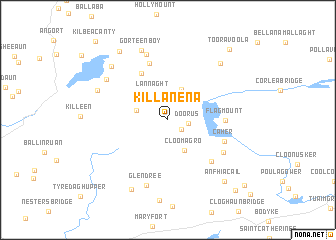 map of Killanena