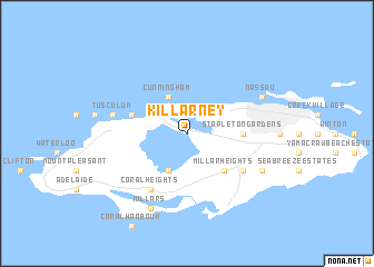 map of Killarney