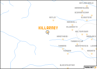 map of Killarney