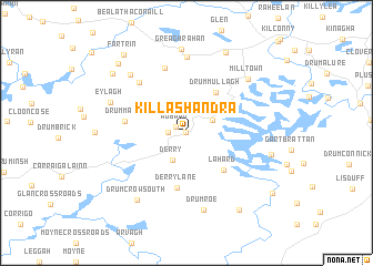 map of Killashandra