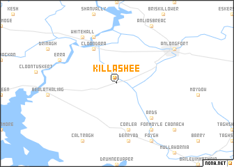 map of Killashee