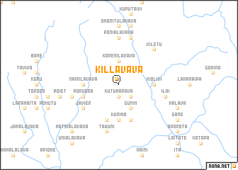 map of Killavava
