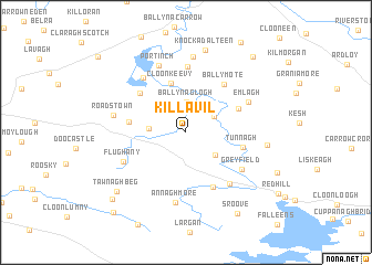 map of Killavil