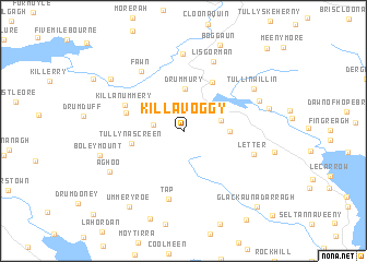 map of Killavoggy