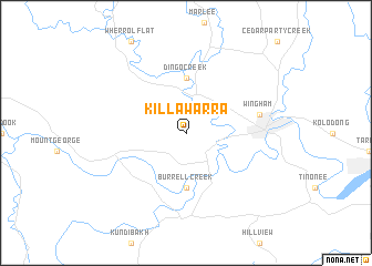 map of Killawarra