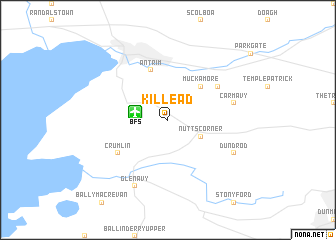 map of Killead