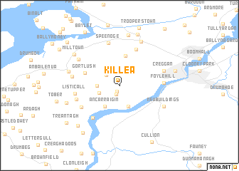 map of Killea