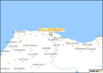 map of Killeenduff