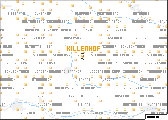 map of Killenhof