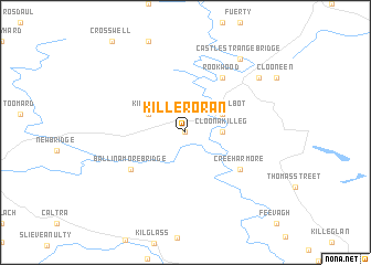 map of Killeroran