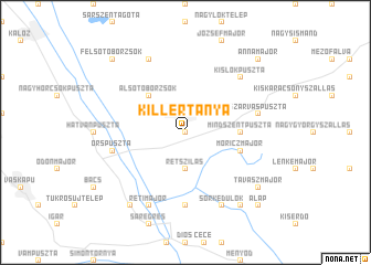 map of Killertanya