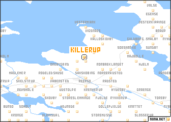 map of Killerup